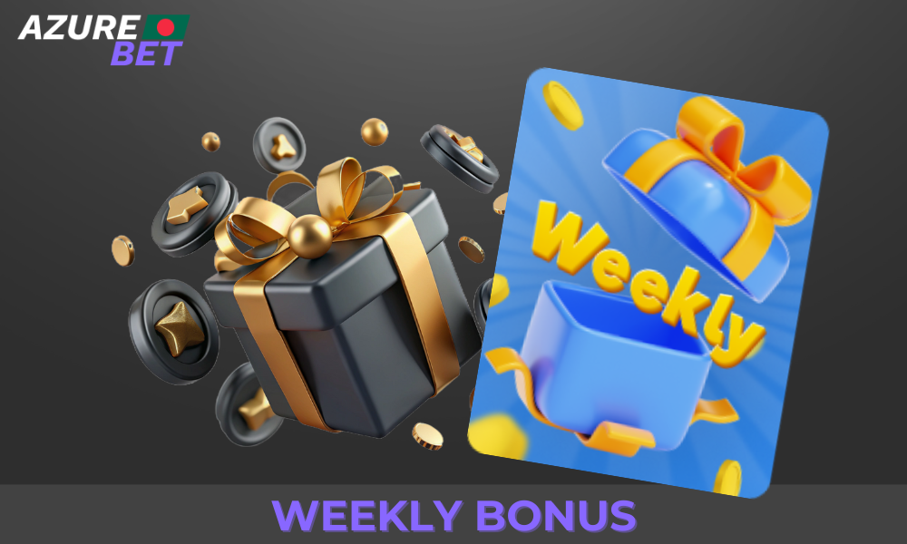 Welcome bonus from Azure Bet